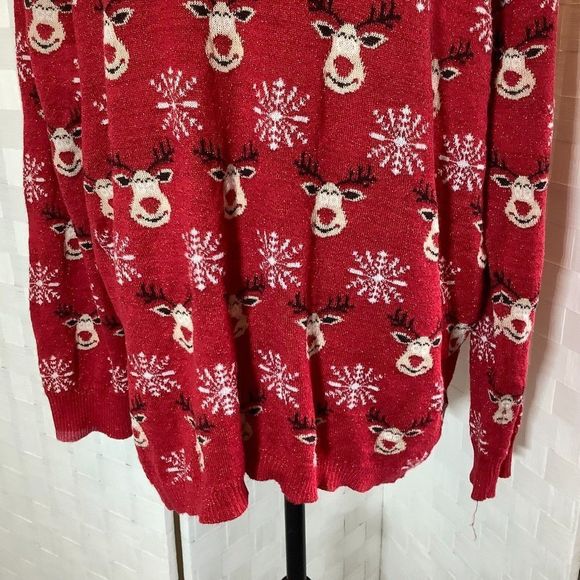 reindeer christmas sweater - Picture 8 of 10